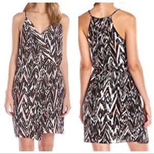 Greylin Rowan Silk Cross Front Dress